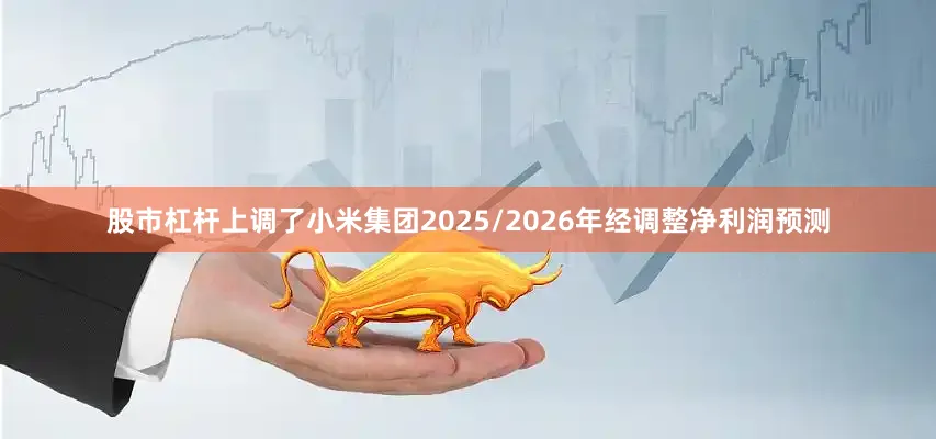 股市杠杆上调了小米集团2025/2026年经调整净利润预测